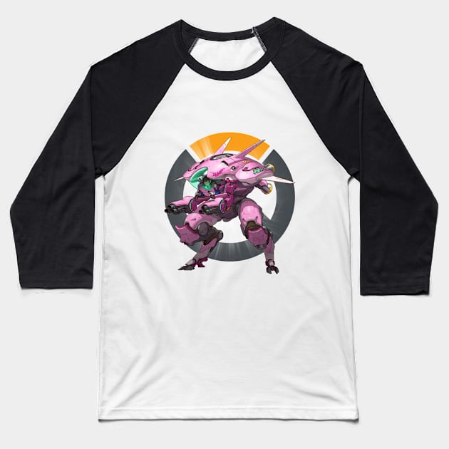 D.Va Baseball T-Shirt by Danion